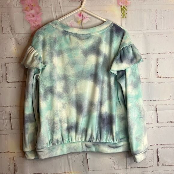 Cat & Jack girls 5t Super Soft long ruffle sleeve TopNWT - Picture 7 of 10